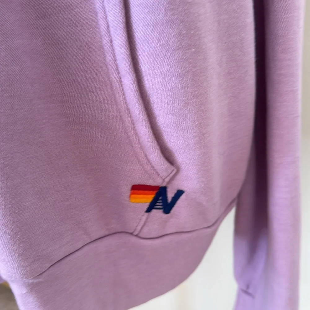 Aviator Nation striped zip up - Picture 3 of 6